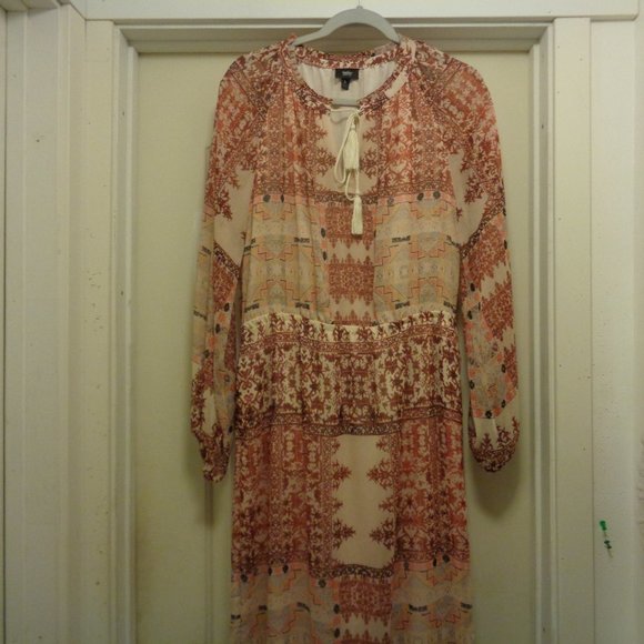 BOHO FESTIVAL HIPPIE MAXI LONG DRESS L - Picture 3 of 8